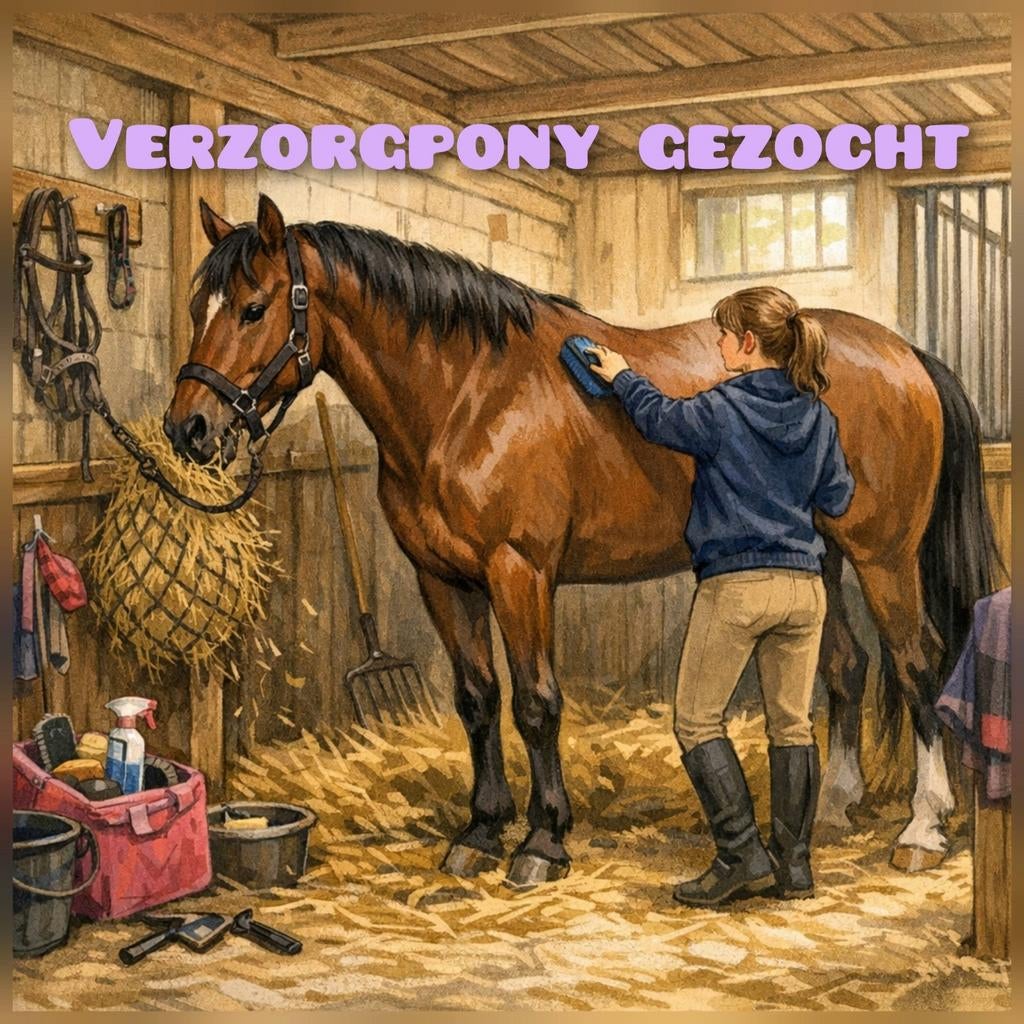 Gezocht verzorgpony, Ophalen of Verzenden, Nieuw