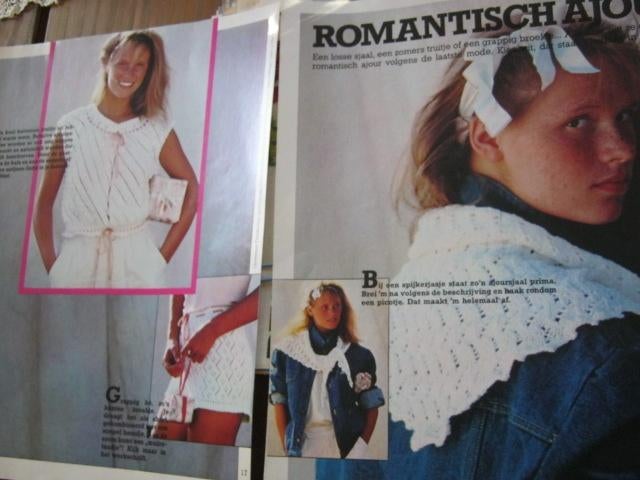 Breipatroon Sjaaltje Truitje Broekje  S M L    nr 4695, Verzenden, Nieuw, Breien, Patroon of Boek