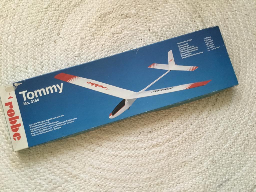 Robbe vrije vlucht zwever zweefvliegtuig Tommy bouwdoos, Ophalen, Zo goed als nieuw