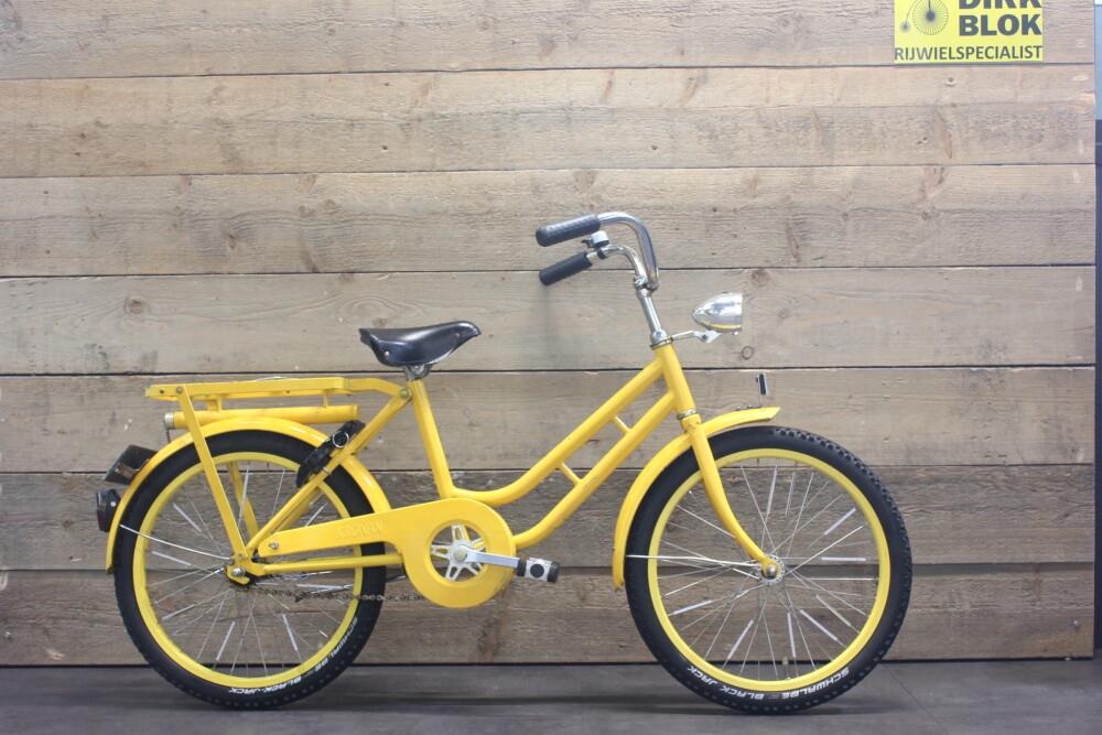 20 inch Kronan meisjesfiets remnaaf geel met 3 mnd garantie, Niet ingevuld, Gebruikt, Niet ingevuld, Niet ingevuld