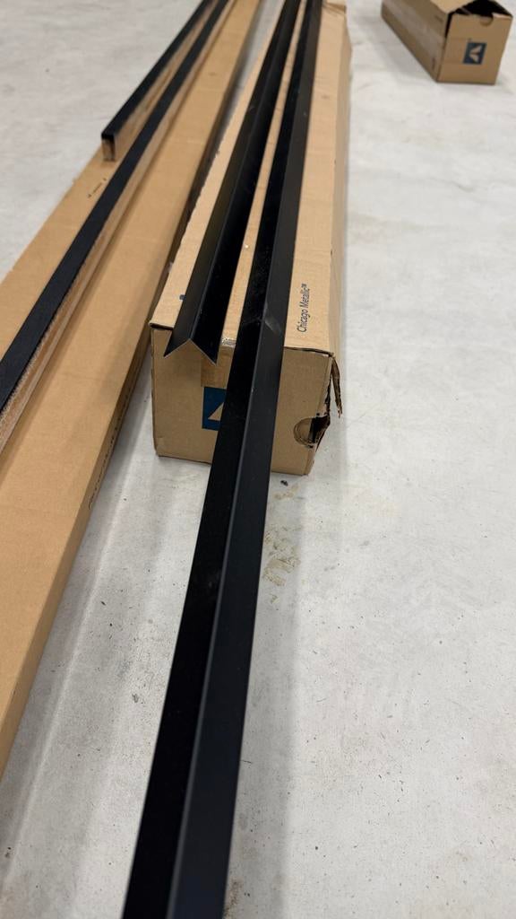 ROCKFON systeem plafond onderdelen zwart, Ophalen, Nieuw