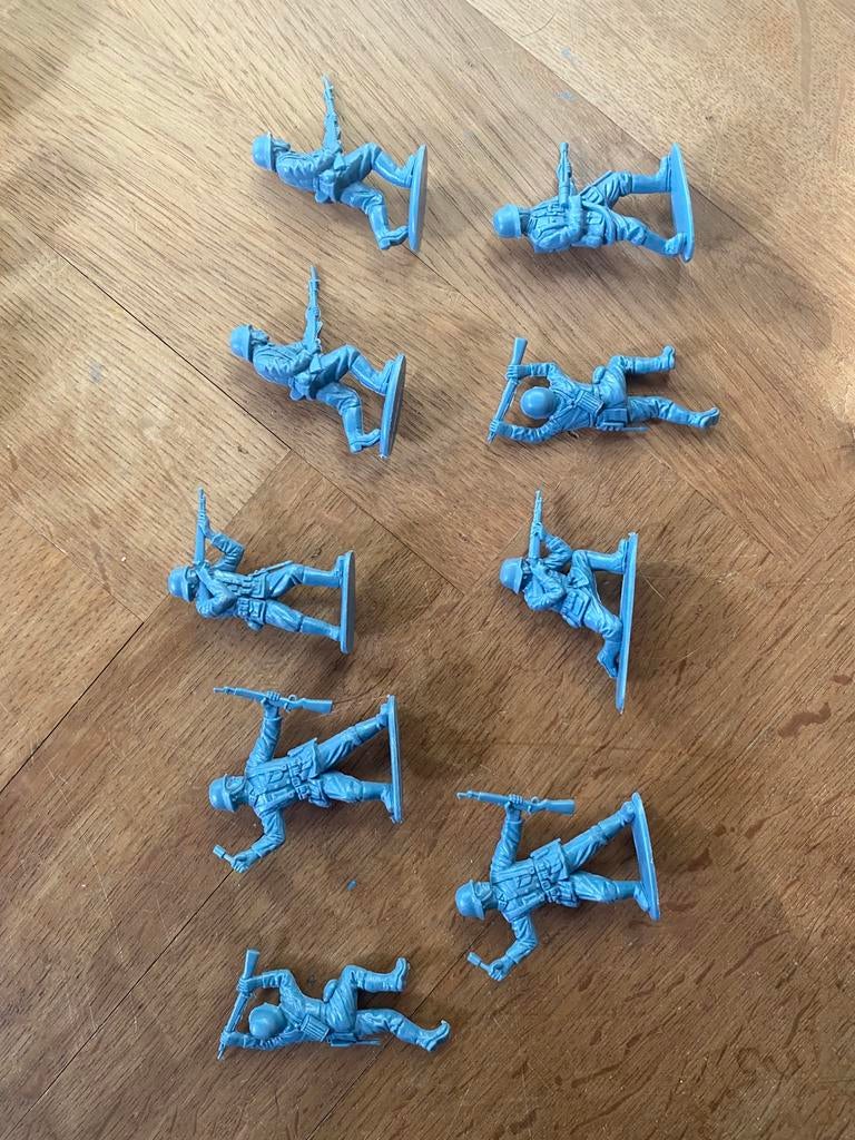 Matchbox WO2 Duitse Infanterie 1:32, Hobby en Vrije tijd, Modelbouw | Figuren en Diorama's, Ophalen of Verzenden, Zo goed als nieuw