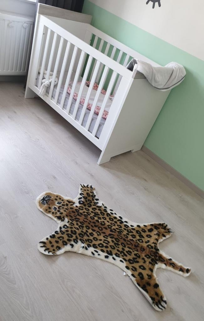 ledikant 60x120 naar 1 persoonsbed 90x200, Kinderen en Baby's, Ophalen of Verzenden, Zo goed als nieuw, 180 cm of meer, 85 tot 100 cm