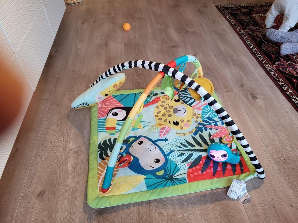 Fisher-Price Speelkleed met Babygym en Muziek, Ophalen of Verzenden, Zo goed als nieuw, Babygym, Met licht