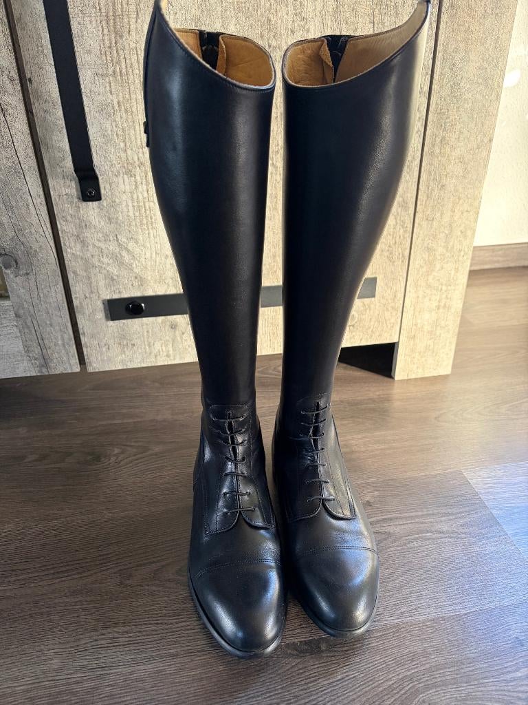 Soubirac Dauphine Noir dressuur rijlaarzen – maat M/42, Dieren en Toebehoren, Paardrijkleding, Dressuur, Nieuw, Ophalen of Verzenden