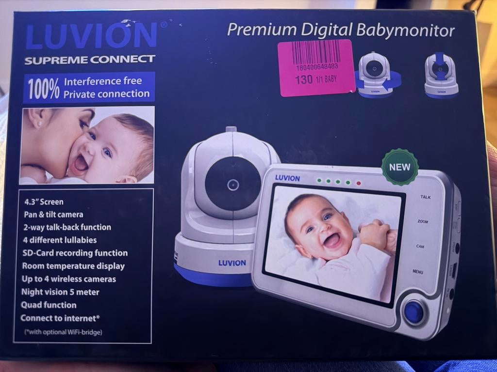 Babyfoon, Ophalen of Verzenden, Zo goed als nieuw