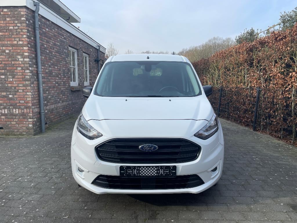 Ford Transit Connect 2022 L2, Lang,1.0 benzine,bpm/btw vrij, Voorwielaandrijving, Stof, 100 pk, Wit