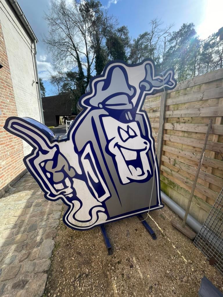 Licht reclame, Ophalen, Gebruikt, Reclamebord