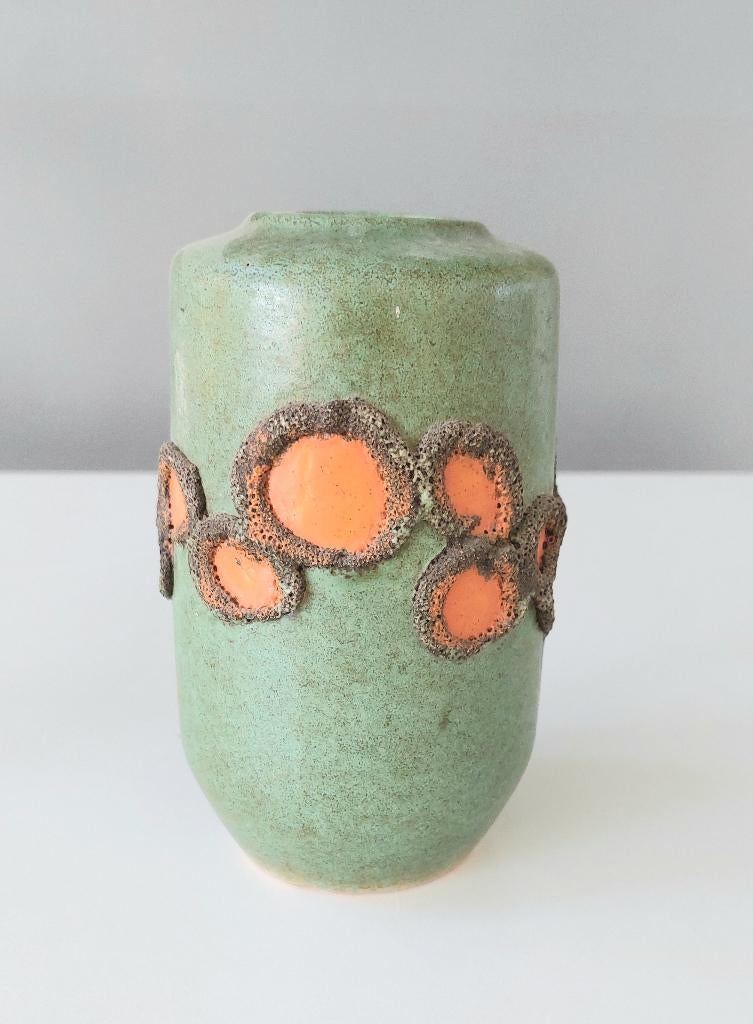 Strehla Keramiek vaas GDR (Oost Duitslnd) 60s/70s, Antiek en Kunst, Ophalen of Verzenden