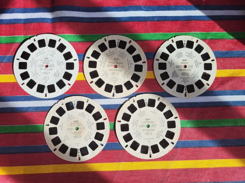 Viewmaster reels (1 euro p.stuk), Ophalen of Verzenden, Gebruikt