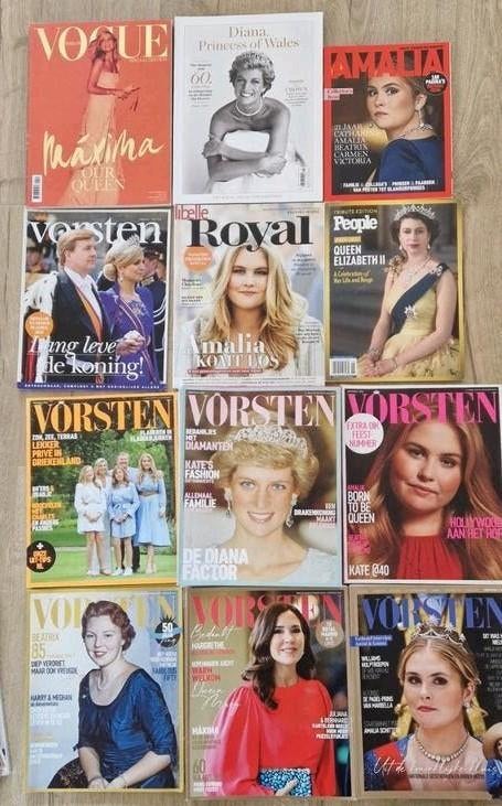 Vorsten en Bewaarnummers o.a. Vogue, Ophalen of Verzenden