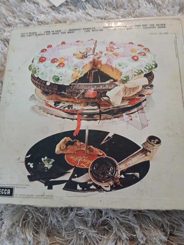 The Rolling Stones - Let It Bleed LP (DECCA SKL 5025), Ophalen of Verzenden, Gebruikt, 12 inch, Poprock