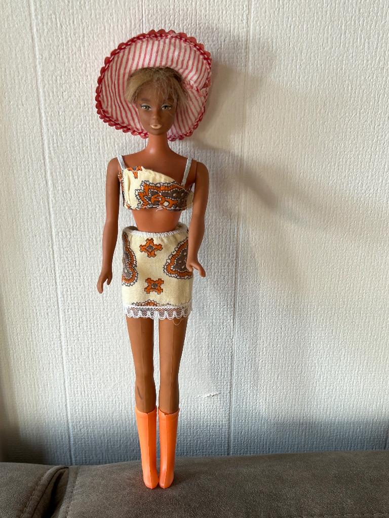Vintage Super Linna jaren 70, Verzamelen, Ophalen of Verzenden, Gebruikt, Fashion Doll