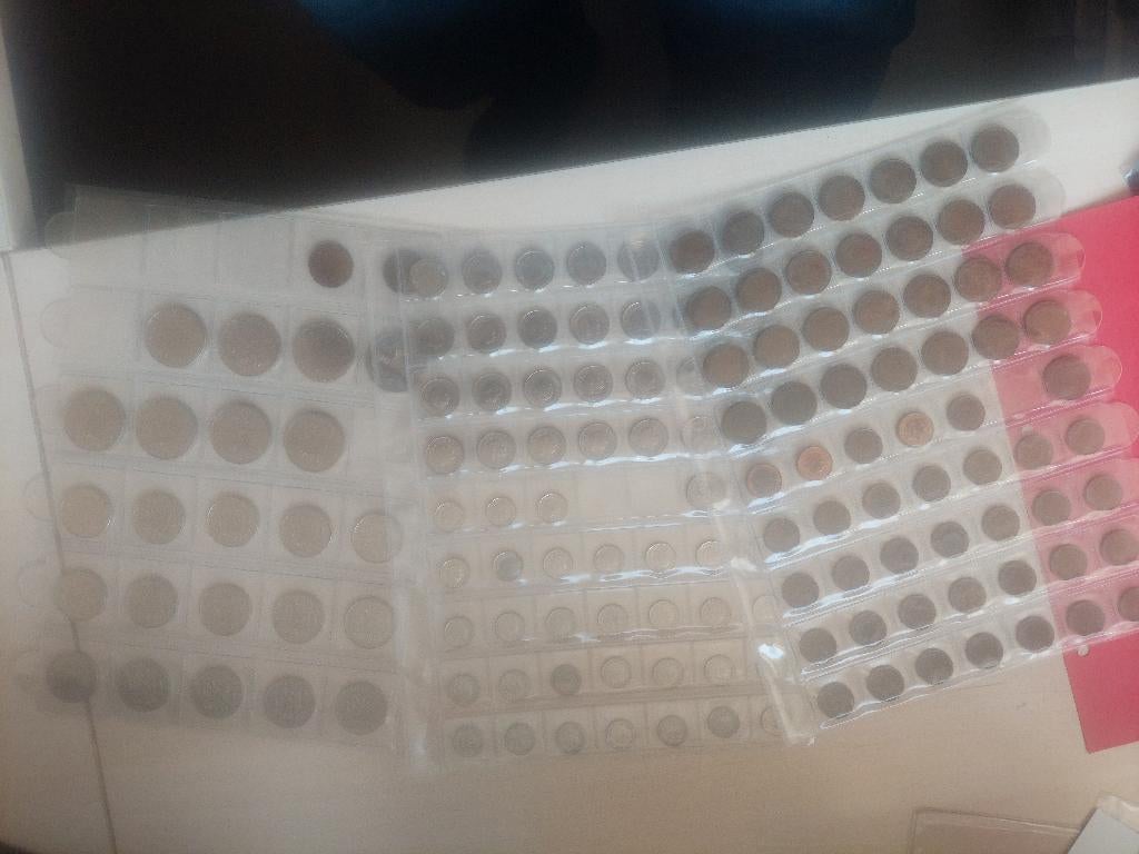 Ho Partij Album bladen met juliana munten geen zilver tekst, Ophalen of Verzenden, Koningin Juliana, Losse munt, Geboorte of Huwelijk