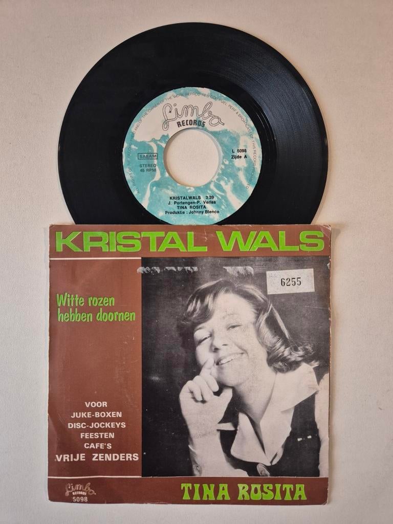 Tina Rosita-Kristal Wals, Ophalen of Verzenden, Zo goed als nieuw, Overige formaten, Levenslied of Smartlap