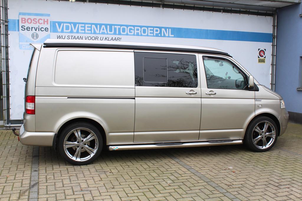 Volkswagen TRANSPORTER TDI 2.5 | 5 Cilinder | Zeer nette Cam, Buscamper of Camperbus, Volkswagen, Tot en met 2, Bedrijf