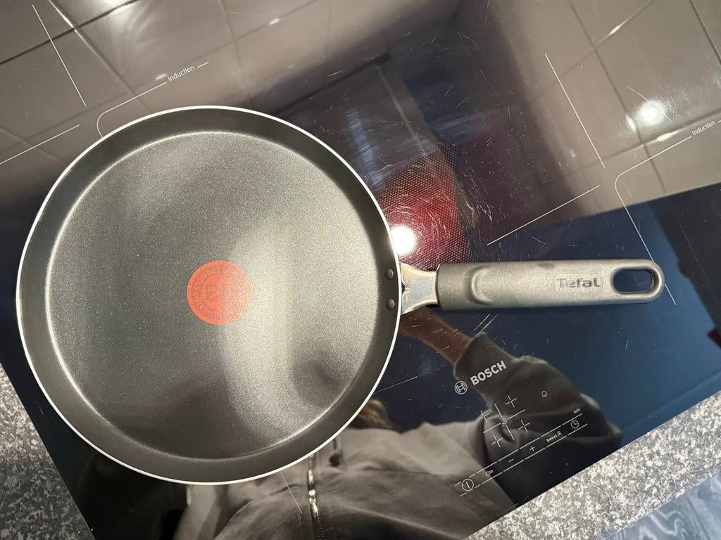 Tefal pannenkoekenpan, Ophalen, Gebruikt, Inductieplaat, Aluminium