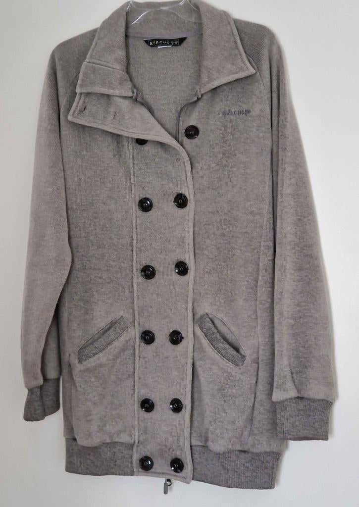 Ayacucho Melise Long Coat Gray, lang vest/jasje,XL, Maat 46/48 (XL) of groter, Ophalen of Verzenden, Zo goed als nieuw, Ayacucho