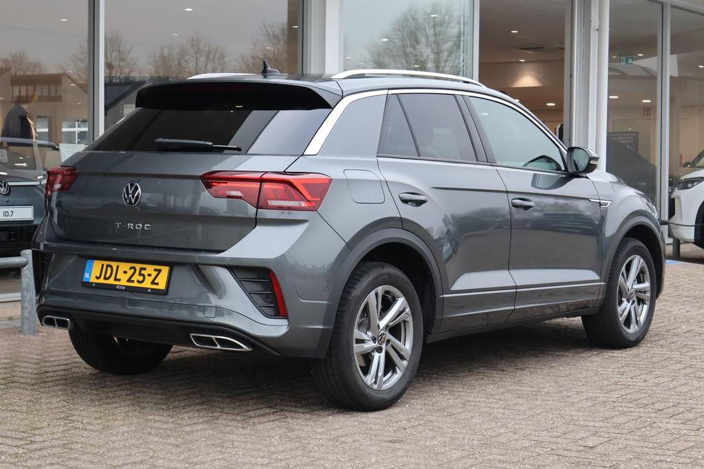 Volkswagen T-Roc 1.5 TSI 150pk DSG R-Line Edition | Navigati, Auto's, Volkswagen, 12 maanden, Stof, 1498 cc, Euro 6