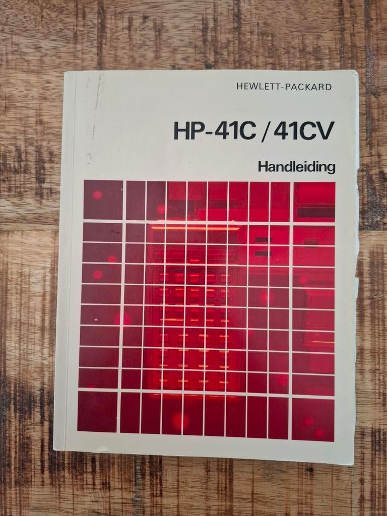 NL handleiding Hewlett-Packard HP-41C / CV, Ophalen
