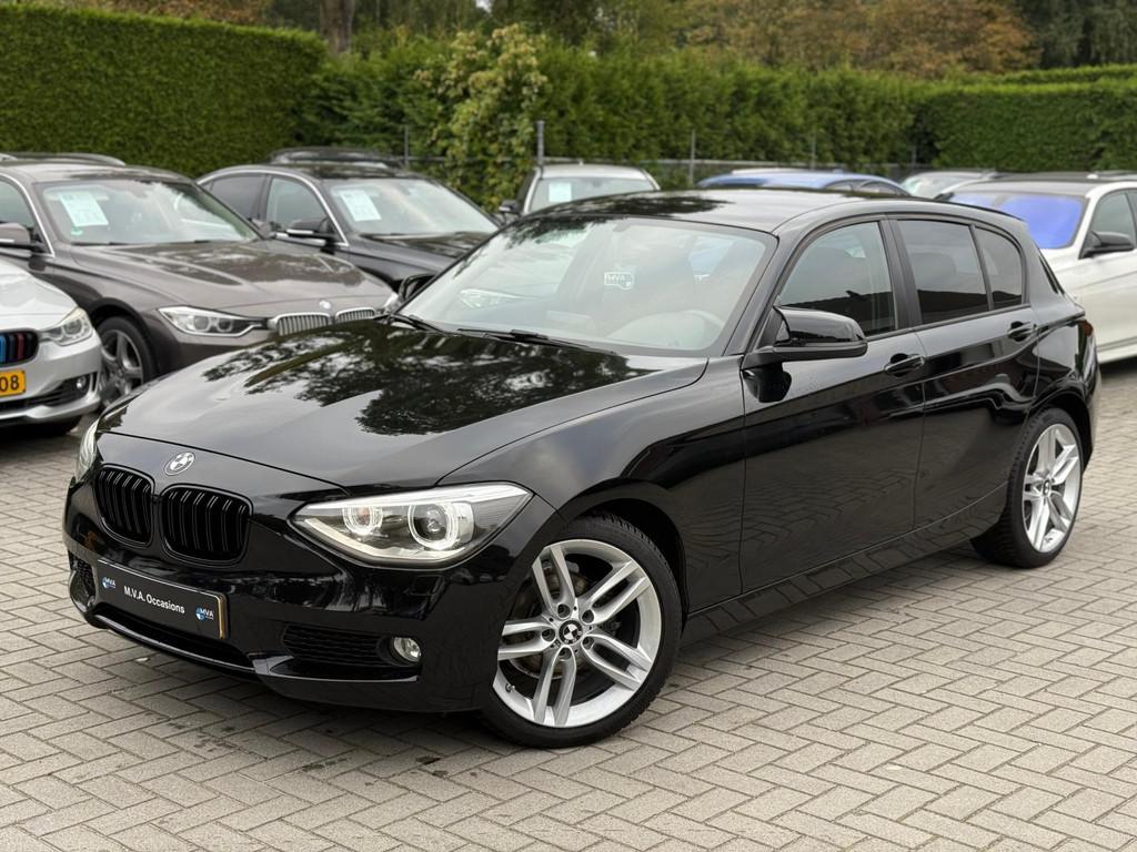 BMW 1-serie 116i Business|Nieuwe Ketting + Klepseals|Xenon|A, Euro 5, Gebruikt, Zwart, 4 cilinders