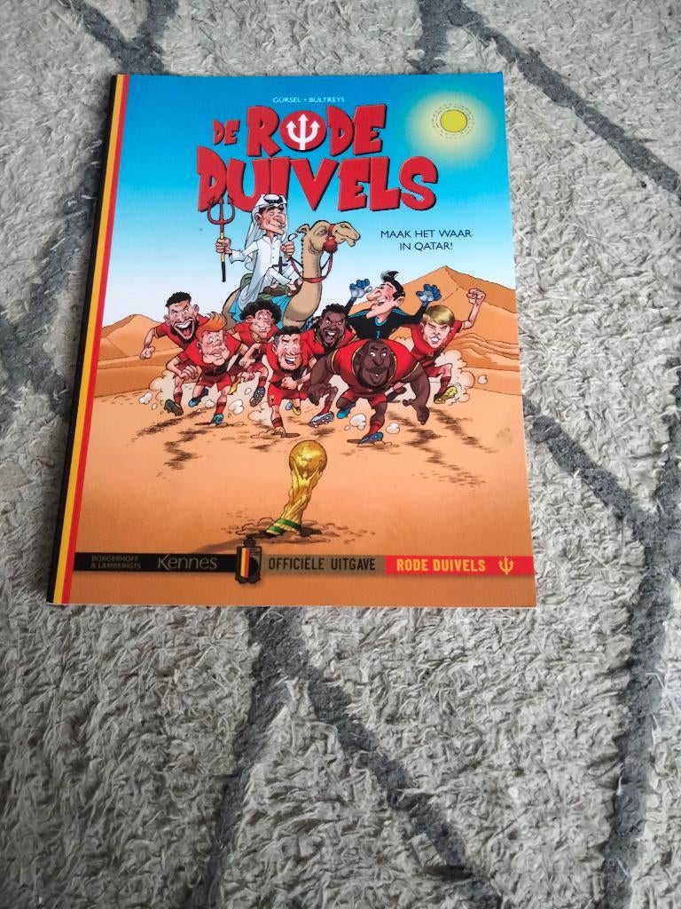 de rode duivels, Eén stripboek, Ophalen