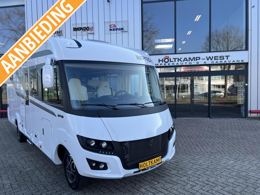 Rapido 8096 DF WEGRIJAANBIEDING NIEUW, Caravans en Kamperen, Campers, Fiat, 7 tot 8 meter, Bedrijf, Diesel