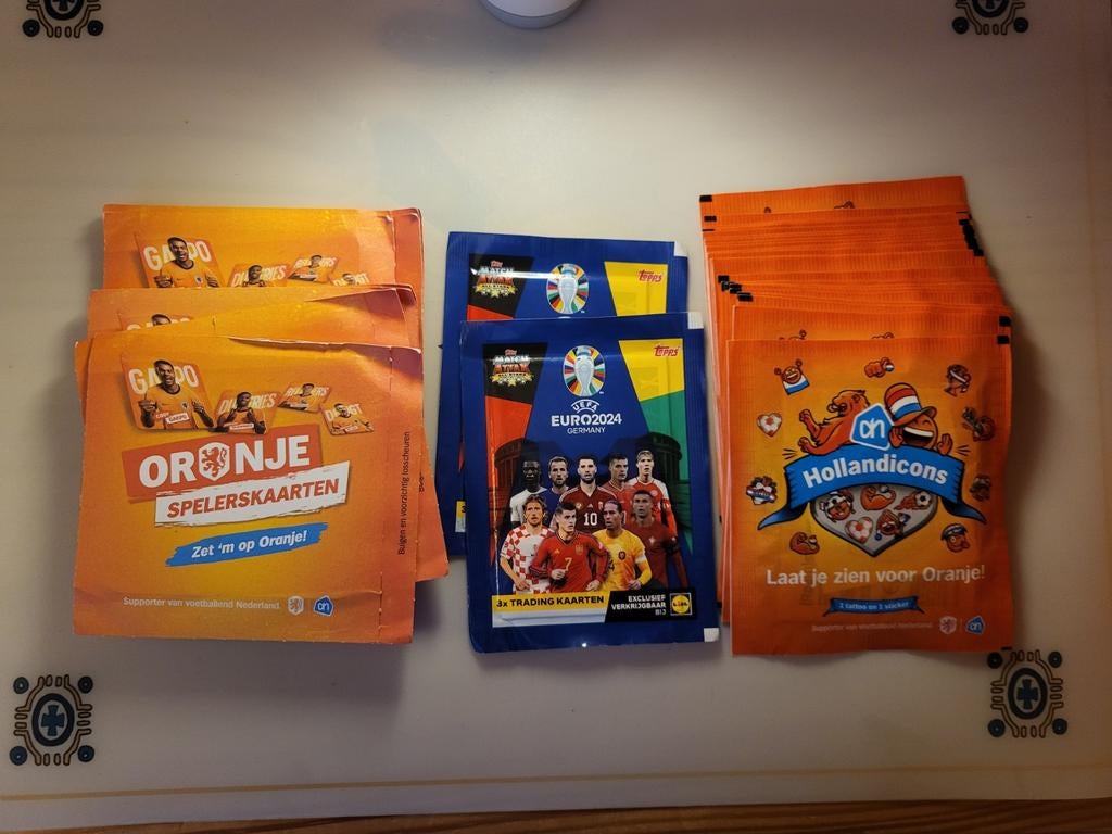 Voetbal plaatjes (en Chef plaatjes), Ophalen of Verzenden, Nieuw, Meerdere plaatjes