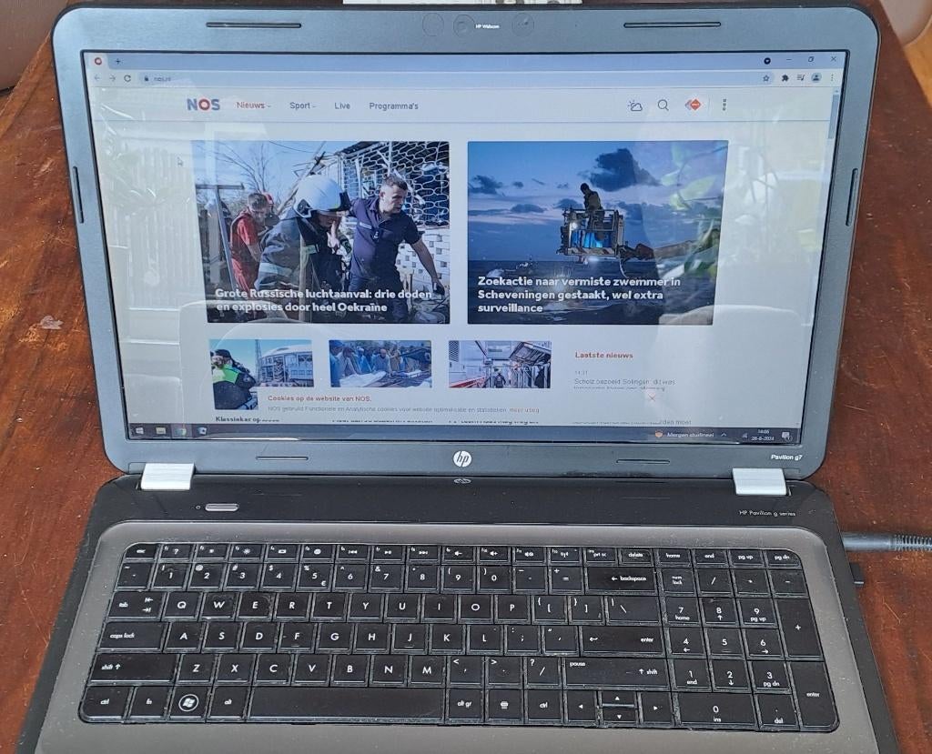 HP laptop, Computers en Software, Ophalen of Verzenden, Gebruikt, 17 inch of meer, 2 tot 3 Ghz
