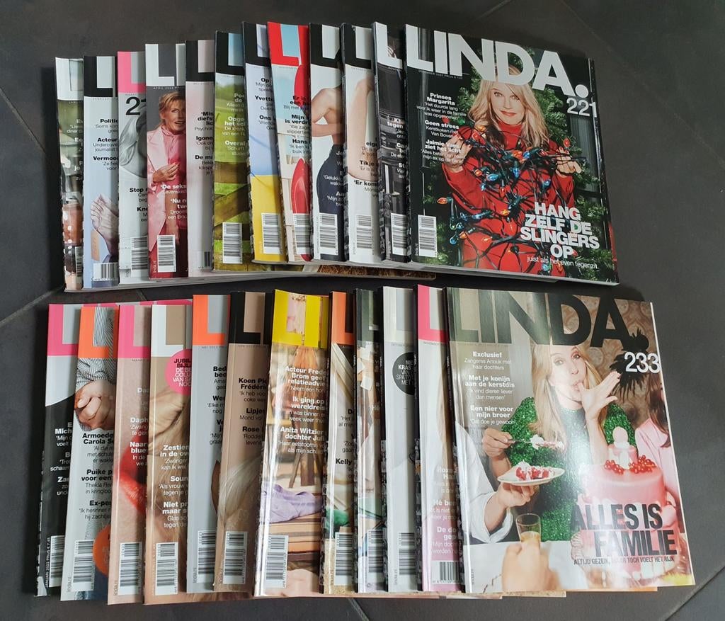 LINDA! 24 stuks, Boeken, Ophalen of Verzenden, Zo goed als nieuw, Damesbladen