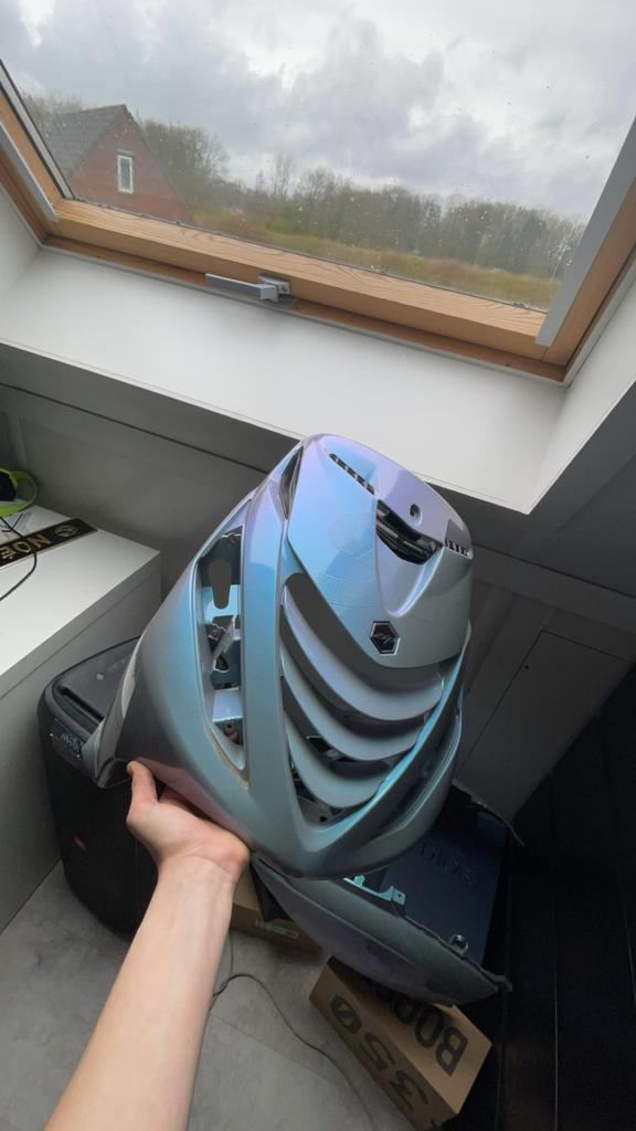 Kappenset Piaggio Zip SP custom gespoten mega fris, Ophalen of Verzenden, Zo goed als nieuw, Kap, Piaggio