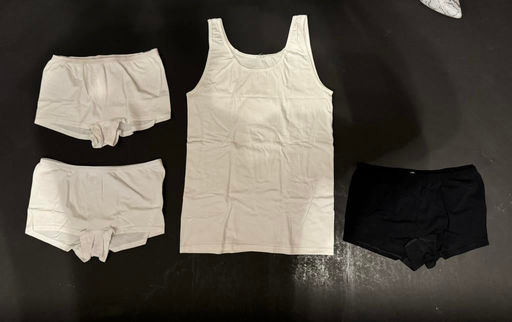 Ondergoed 1 hemdje en 3 slips maat M, Kleding | Dames, Ondergoed en Lingerie, Ophalen of Verzenden, Overige typen