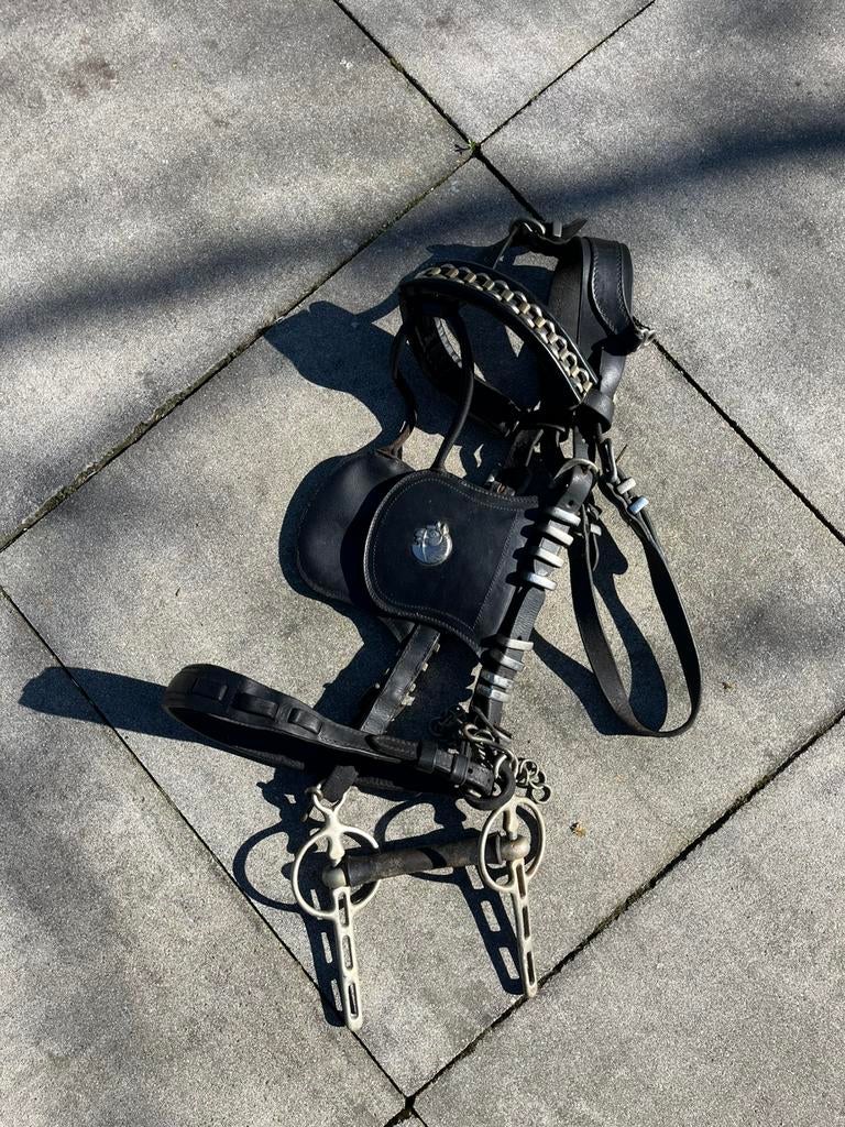 Compleet mentuig full, Dieren en Toebehoren, Paarden en Pony's | Hoofdstellen en Tuigage, Ophalen of Verzenden, Zo goed als nieuw