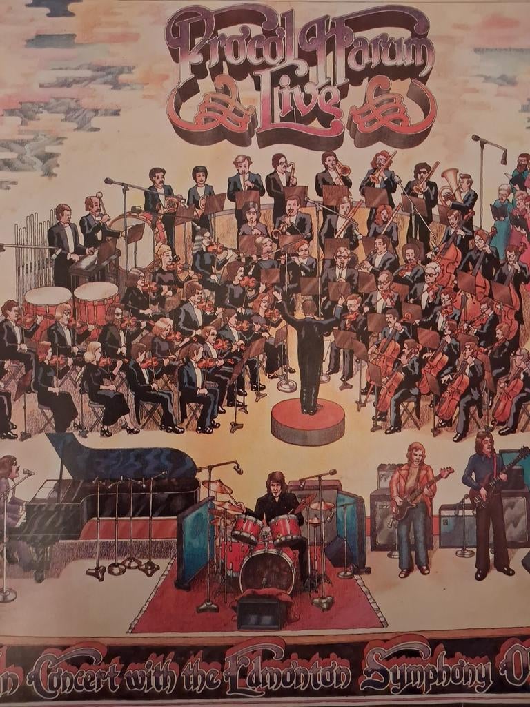 Procol Harum Live: In Concert with the Edmonton Symphony, Ophalen of Verzenden, Gebruikt, 12 inch, Progressive