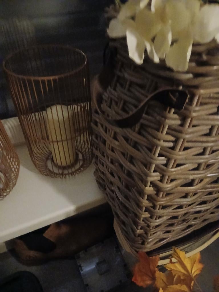 Decoratie mand, Ophalen, Overige materialen, Mand, Nieuw