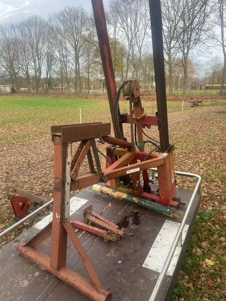 Hefmast met balenklem, Gebruikt, Minder dan 30 cm, Rond, Ophalen of Verzenden