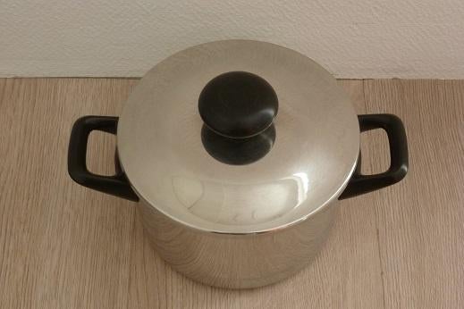 pan kookpan RVS van WMF 18 cm, Huis en Inrichting, Keuken | Potten en Pannen, Ophalen, Zo goed als nieuw, Rvs, Kookpan of Snelkookpan