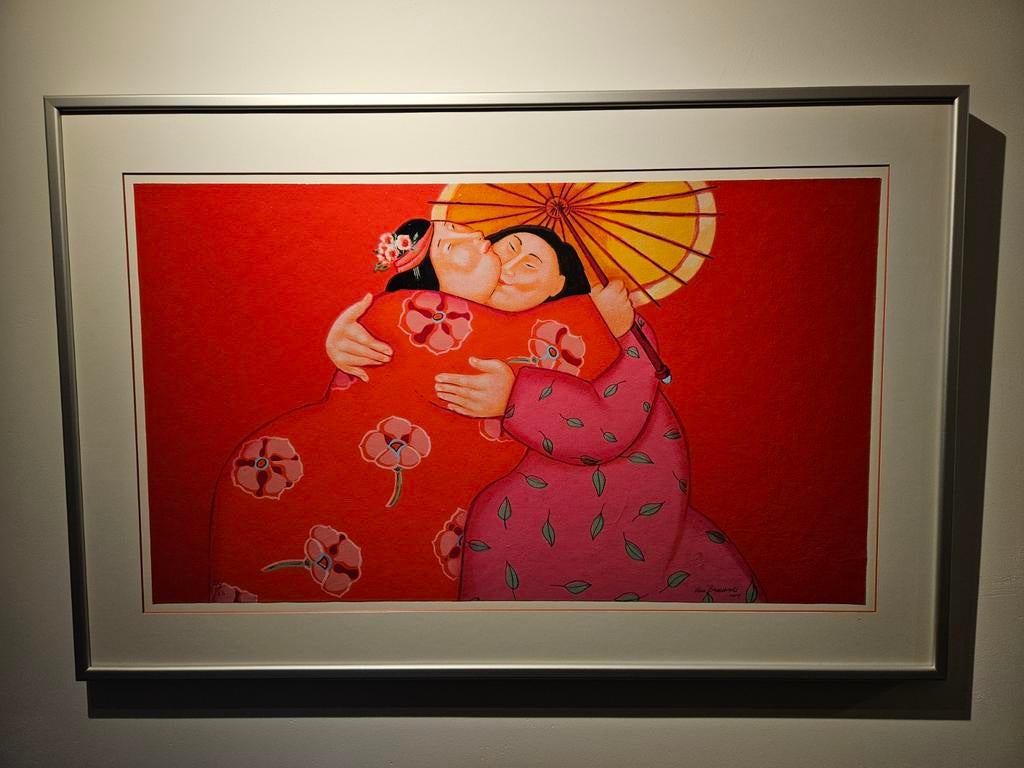 Mooie zeefdruk EA (epreuve d’artiste) I/X van Ada Breedveld, Ophalen