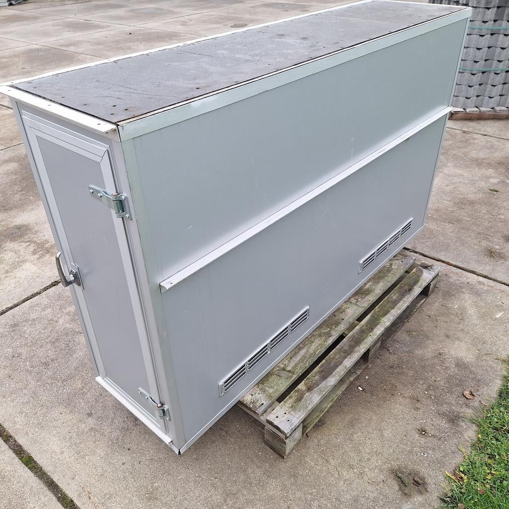 Magazijn opslagkast kast gereedschapskast, Doe-het-zelf en Verbouw, Metalen, Ophalen, Zo goed als nieuw, Aluminium