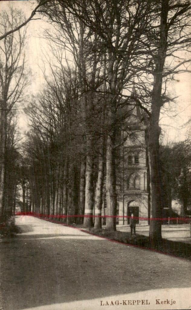 Laag-Keppel - Kerkje - Voorzijde, Ophalen of Verzenden, Voor 1920, Ongelopen, Gelderland