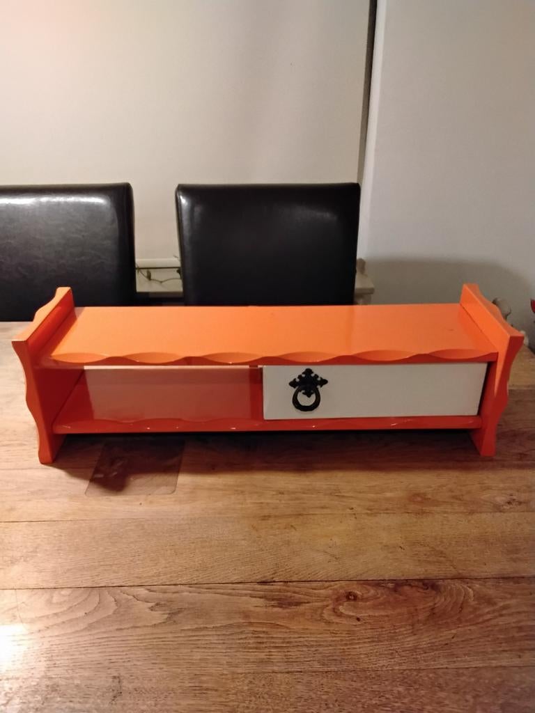 Retro/vintage hang/liggend kastje, Ophalen, Gebruikt