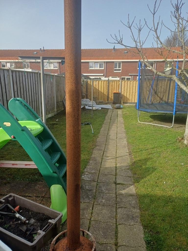 Zelfgemaakte kachel van gasfles, Tuin en Terras, Ophalen of Verzenden