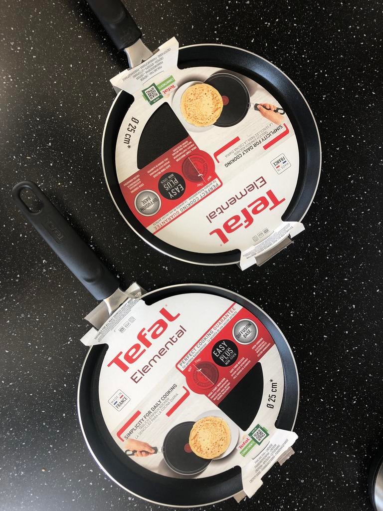 Pannekoek pannen (nieuw). Niet geschikt voor inductie, Ophalen, Overige materialen, Keramische plaat, Nieuw