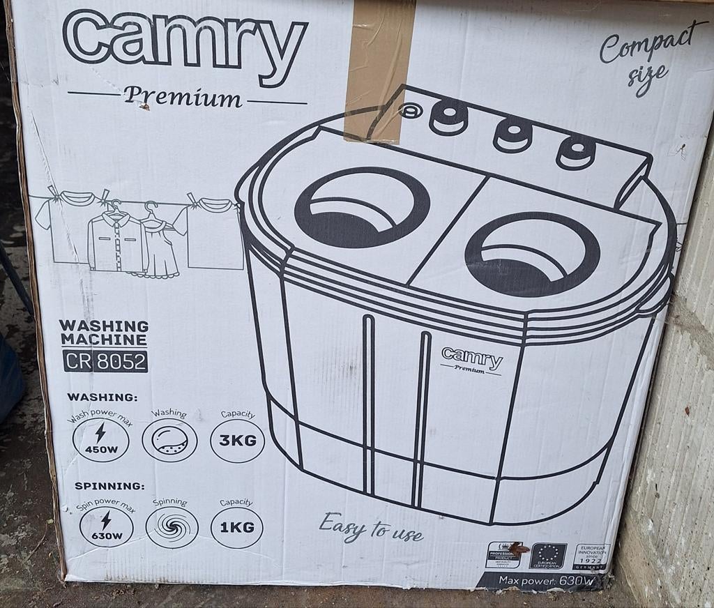Camry CR 8052 Mini Wasmachine – Drogisterij Plus – Verzorging & Gemak