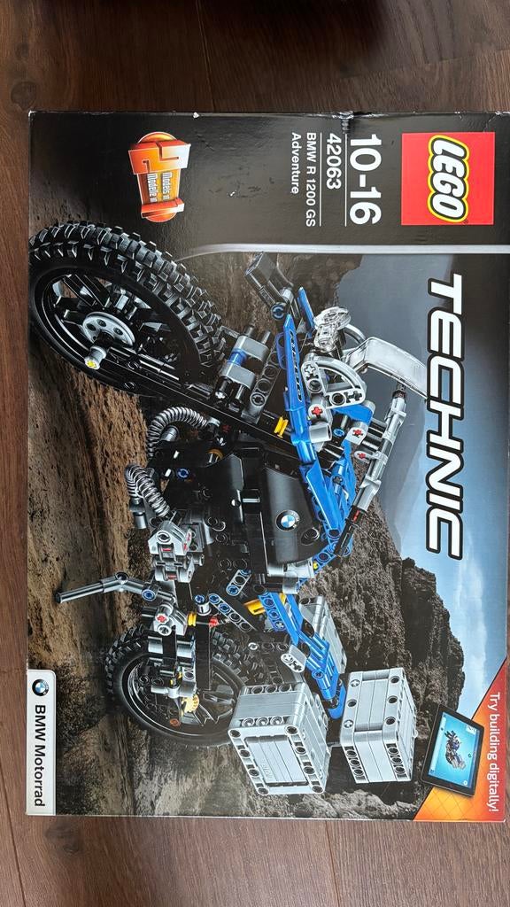 LEGO Technic 42063 BMW R 1200 GS Adventure NIEUW, Verzenden, Nieuw, Complete set, Lego