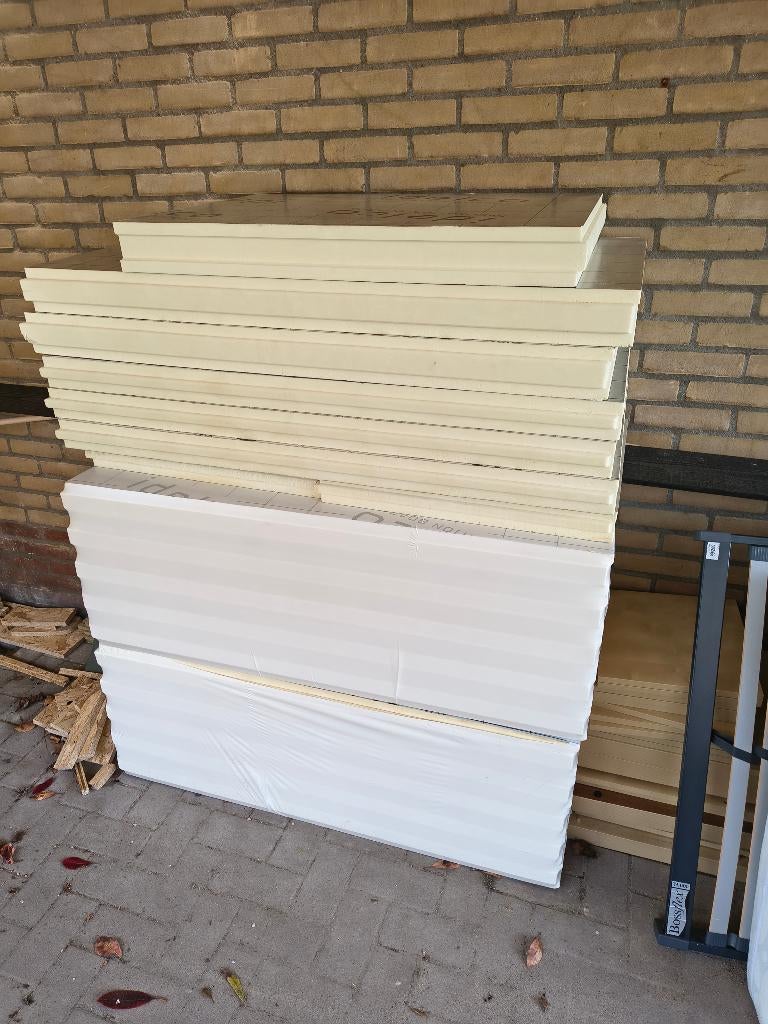 PIR Isolatie platen 90mm 9cm Rd4,05, Ophalen, Dakisolatie, 10 tot 15 m², Nieuw
