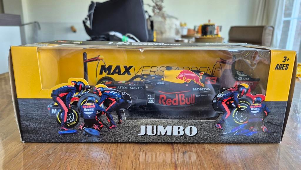 Max verstappen RB16 1:24, Ophalen, Zo goed als nieuw, Auto, Overige merken