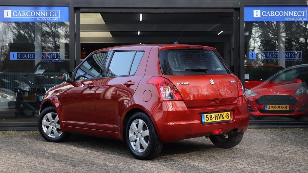 Suzuki Swift 1.3 Shogun 93pk|Airco|MF.stuur|LMV|Nw.apk!, Auto's, Suzuki, Voorwielaandrijving, Stof, Zwart, 400 kg