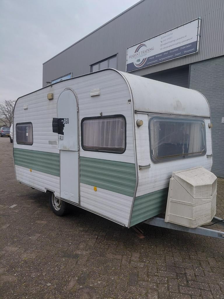 4 persoons Chateau Touring 390 met eigen kenteken., Caravans en Kamperen, Chateau, Bedrijf, 4 tot 5 meter, 500 - 750 kg