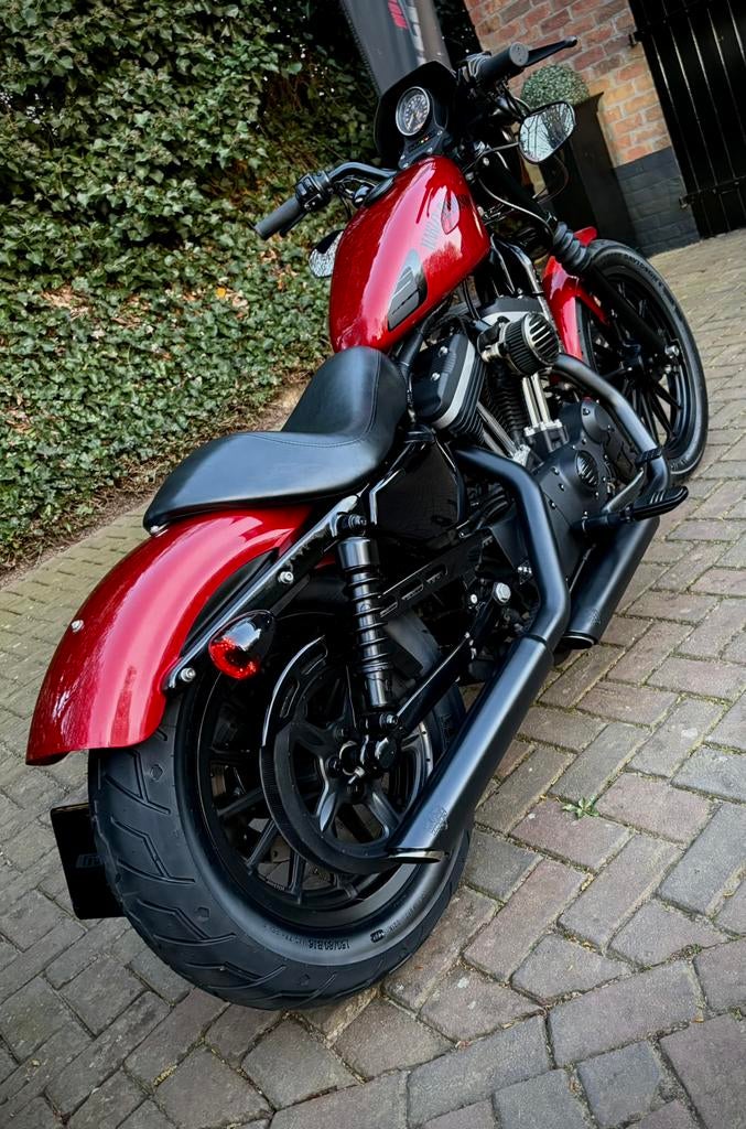 Zeer mooie Harley Davidson SPORTSTER 883 IRON Ember Red, Bedrijf, Overig